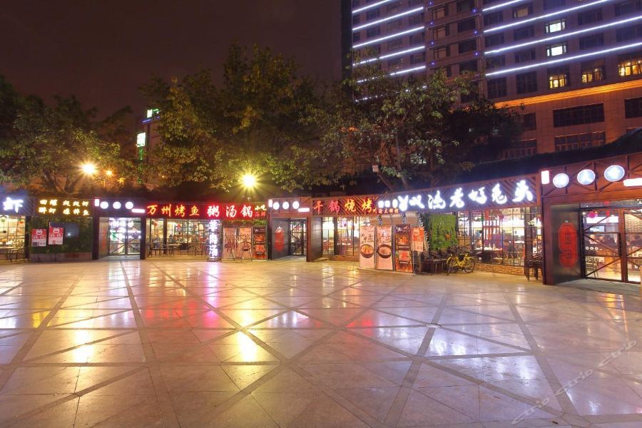 Lanhong Hotel Chengdu Exterior foto